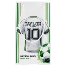 Groen Voetbal Sport Jongen Jersey Kids Verjaardags