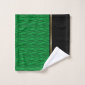 Groen water bad handdoek (Wasdoekje)