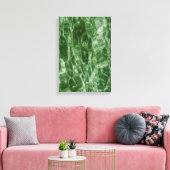 Groen water canvas afdruk (Insitu (Woonkamer))