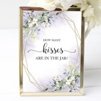 Groen Waterverf Hoeveel Kusjes Bord