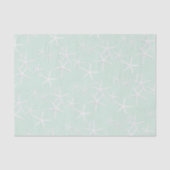 Groen weefselpapier van het Zee van het staartromm Tissuepapier (Voorkant)