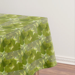 Groen, wijngaard, druiven, tuinbouwgebied tafelkleed