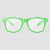 Groen wissen zonnebrillen (Voorkant)