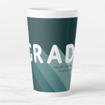 Groen Wit Afstuderen Custom Gift Koffie Mok