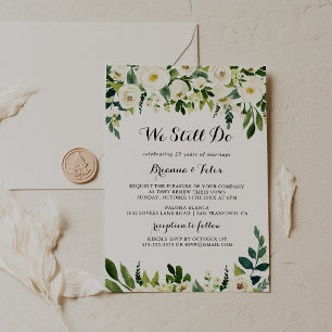 Groen Wit Bloemen We doen nog steeds gelofte verni Kaart