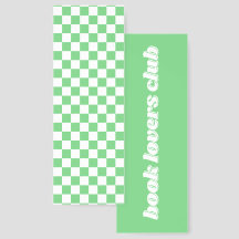 Groen Wit Geruit Abstract Retro Geometrisch
