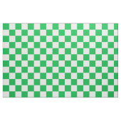 Groen wit geruit controlepatroon stof (Fat Quarter)