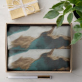 Groen Wit Goud Luipaard Tissuepapier (Geschenk)