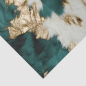 Groen Wit Goud Tissuepapier (Detail)