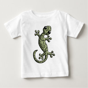 Groen wit klimmen Gecko Lizard