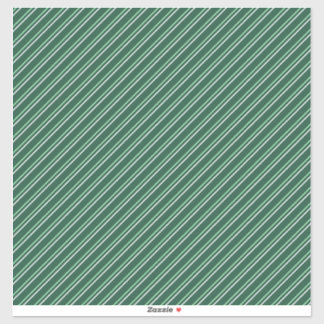 Groen Wit Patroon Sticker