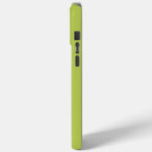 Groen Wit Racing Stripes Serif Naam Case-Mate iPhone Case (Achterkant / Links)
