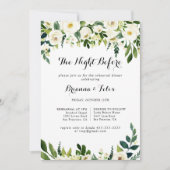 Groen Witte Nacht voor repetitie diner Kaart (Voorkant)