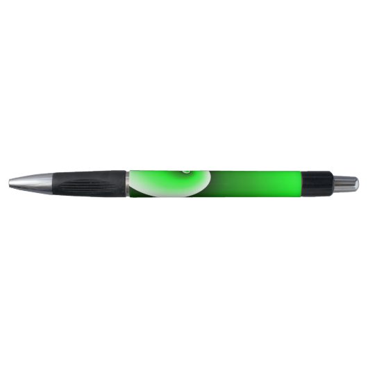 Groen Witte Spiraalgradiënt Pen (Voorkant)