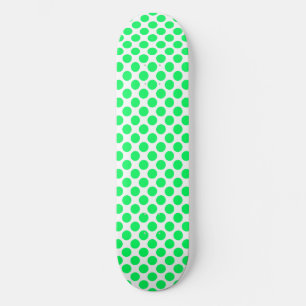 Groen Witte Stippen Skateboard