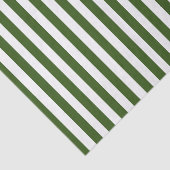 groen & witte strepen gestreept tissuepapier (Detail)