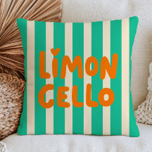 Groen&Witte Strepen LimonCello Modern Zomer