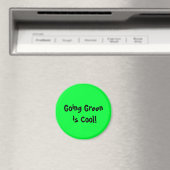 Groen worden is cool! Magneet (Insitu (Vaatwasser))