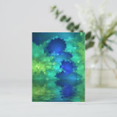 Groen Zee Briefkaart (Staand voorkant)