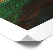 Groen Zee Poster (Hoek)