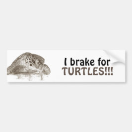 Groen Zee schildpad Bumpersticker