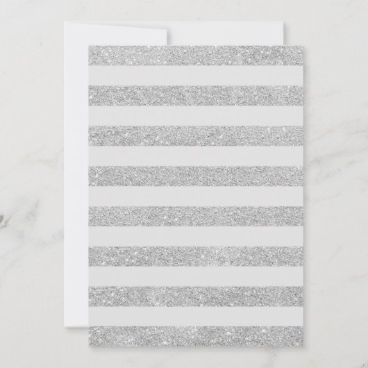 Groen Zilver Elegant Bloemen 90ste Verjaardag Kaart (Achterkant)