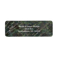 Groen & Zilver Leger Camo Glitter Elegant Feest