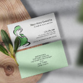 Groen | Zwangere vrouw in de provincie Doula Visitekaartje