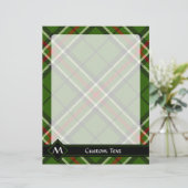 Groen, zwart, rood en wit Tartan (Staand voorkant)