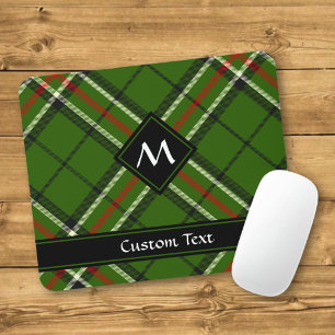 Groen, Zwart, Rood en Wit Tartan Muismat