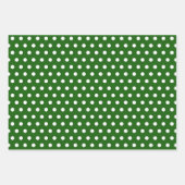 Groen zwart-witte buffels inpakpapier vel (Voorkant 2)