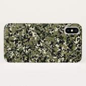 Groen Zwarte Crème Camouflagepatroonprint Case-Mate iPhone Case (Achterkant (horizontaal))
