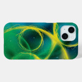 groenachtig Abstract Case-Mate iPhone Case (Achterkant (horizontaal))