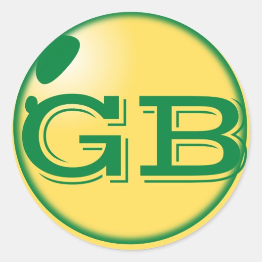 GROENBAY VERPAKKINGEN RONDE STICKER (Voorkant)