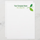 Groenbladertuinbouwbedrijf, logo aangepast briefhoofd (Voorkant / Achterkant)