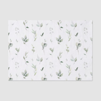 Groenbladig papier tissue