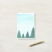 Groenblijvend Landschap Post-it® Notes (Op bureau)