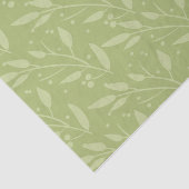 Groenboek over groene weefsels tissuepapier (Detail)