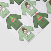 Groenboek over het groenboek over kerstkeukens tissuepapier (Detail)