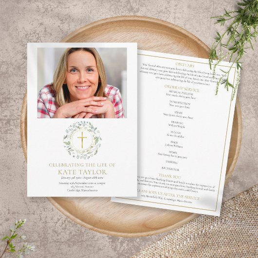 Groenboeket Rouwherdenking Orde van Dienst Programma