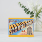 Groenboro NC Groetkaart Briefkaart (Staand voorkant)