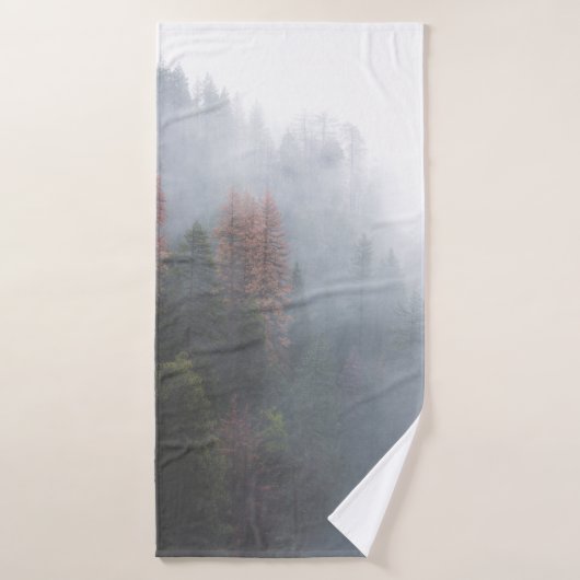 GROENBOSSEN BEDEKT MET FOG BADHANDDOEK (Badhanddoek)