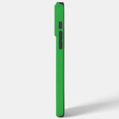 Groene, aangepaste naam van iPhone Case Script (Achterkant / Links)