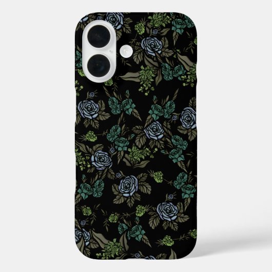 Groene aardbloemen Case-Mate iPhone case (Achterkant)