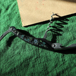 Groene aardbloemen kurkentrekker