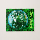 Groene Aarde - ecologisch bewustzijn Legpuzzel (Horizontaal)