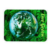 Groene Aarde - ecologisch bewustzijn Magneet (Horizontaal)