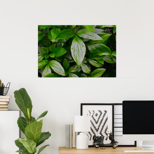 Groene aarde, poster (Thuiskantoor)