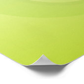 Groene Aarde Wereld Poster (Hoek)