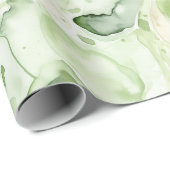 Groene Abstracte Avocado Cadeaupapier (Rol Hoek)